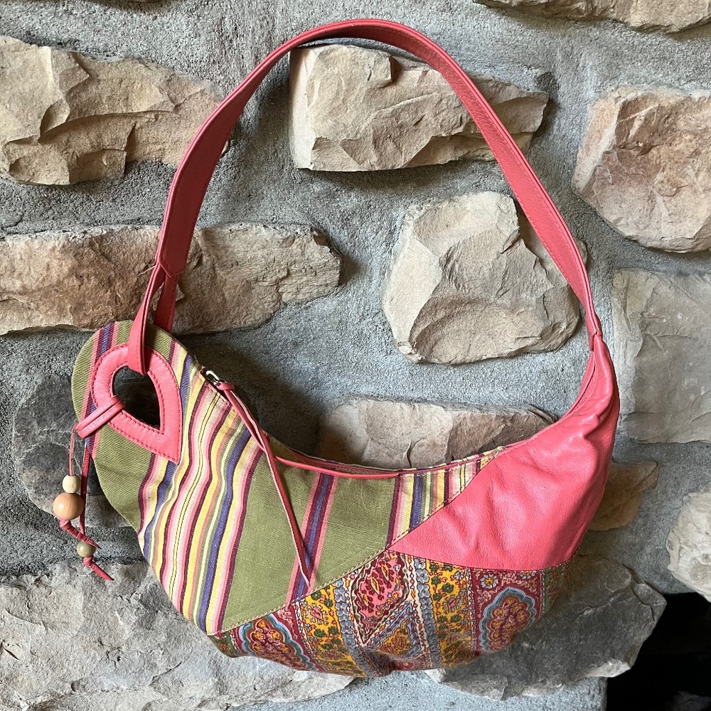 Hand Made by Michelle Frantz patchwork handbag